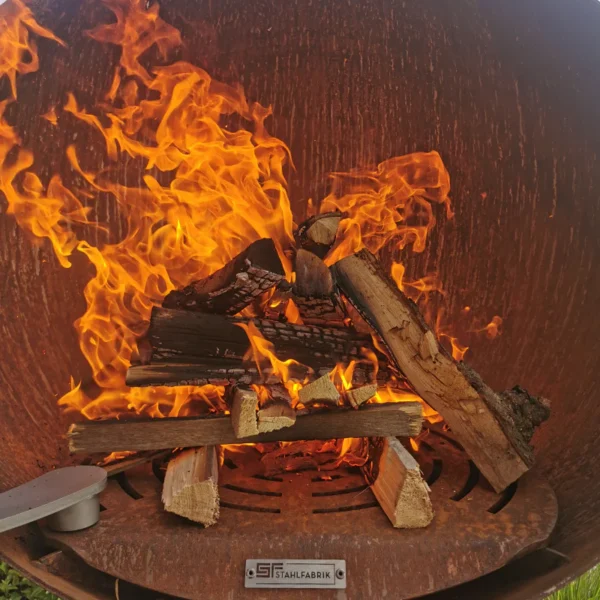 BBQ Grill «Aurora Flame» Edelrost-Deisgn - Image 8