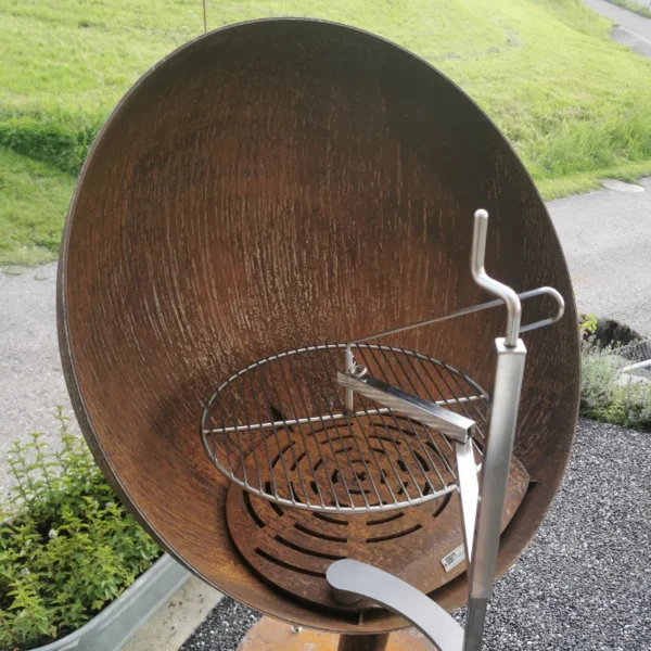 BBQ Grill «Aurora Flame» Edelrost-Deisgn - Image 3