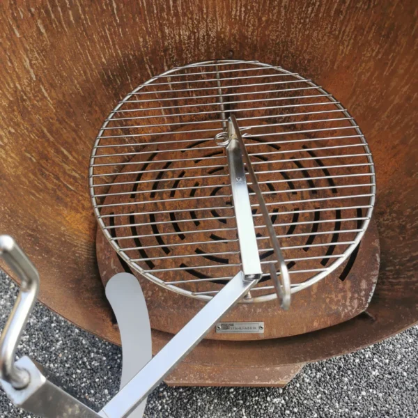 BBQ Grill «Aurora Flame» Edelrost-Deisgn - Image 4