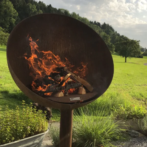 BBQ Grill «Aurora Flame» Edelrost-Deisgn - Image 5