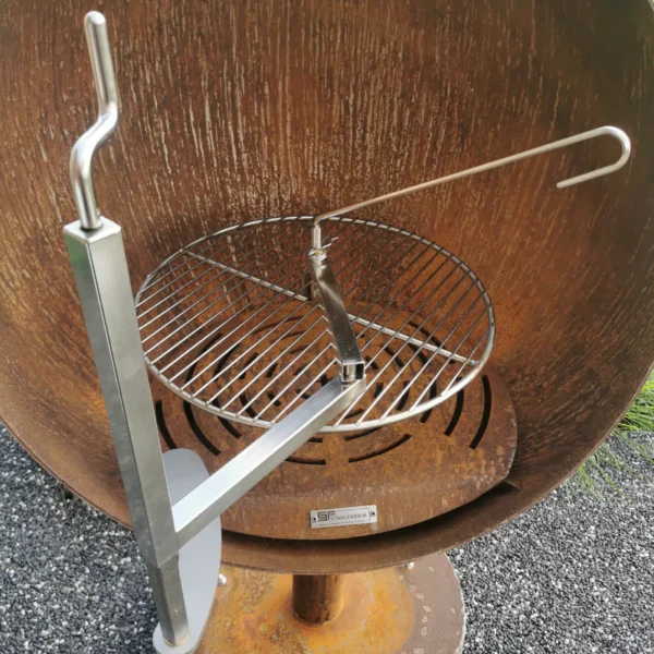 BBQ Grill «Aurora Flame» Edelrost-Deisgn - Image 9