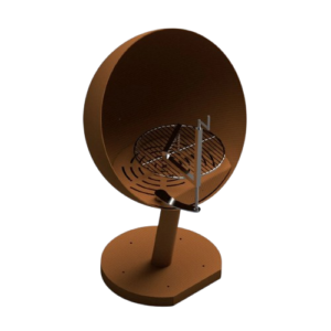 BBQ Grill «Aurora Flame» Edelrost-Deisgn